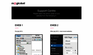 Magicdustsupport.com thumbnail