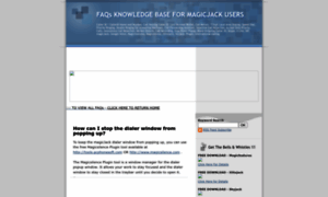 Magicjackfaqs.blogspot.com thumbnail