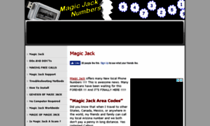 Magicjacknumbers.com thumbnail