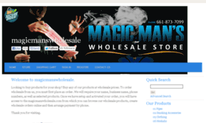 Magicmanswholesale.com thumbnail