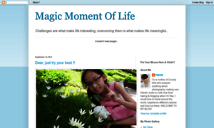 Magicmomentoflife.blogspot.com thumbnail