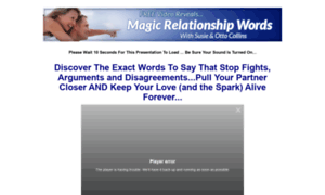 Magicrelationshipwords.com thumbnail