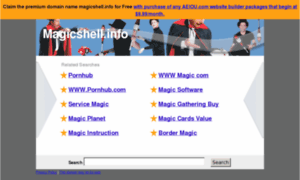 Magicshell.info thumbnail