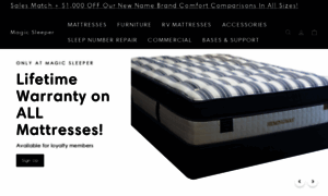 Magicsleepermattress.com thumbnail