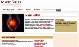 Magicspells.us thumbnail