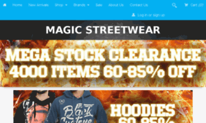 Magicstreetwear.co.uk thumbnail