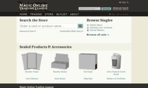 Magictraders.crystalcommerce.com thumbnail