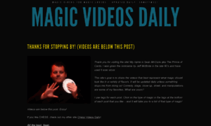 Magicvideoblog.wordpress.com thumbnail