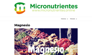 Magnesio.org.es thumbnail