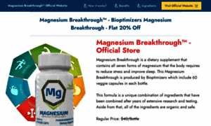 Magnesiumbreakthroughus.com thumbnail