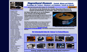 Magnetbandmuseum.de thumbnail