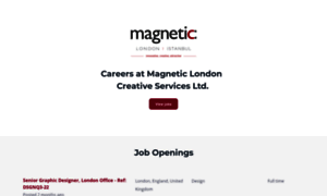 Magnetic-london-creative-services-ltd.workable.com thumbnail
