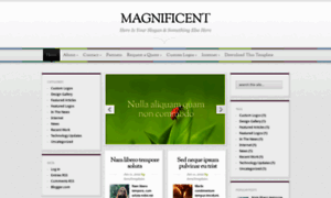 Magnificent-template.blogspot.com thumbnail