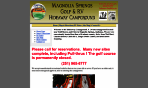 Magnoliaspringsgolf.com thumbnail