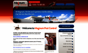Magnumpestcontrol.com.au thumbnail