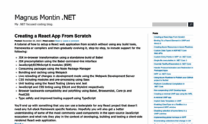 Magnusmontin.net thumbnail