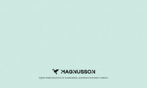 Magnussonmedia.com thumbnail