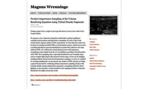 Magnuswrenninge.com thumbnail