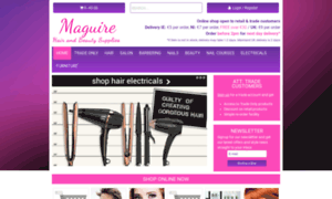 Maguirehairandbeautysupplies.ie thumbnail