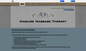 Maguiremassagetherapy.ca thumbnail