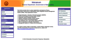 Mahakosh.gov.in thumbnail