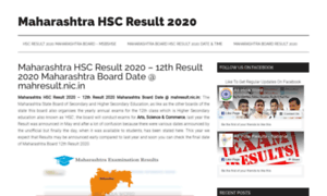 Maharashtrahscresult2020.in thumbnail