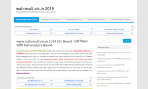Maharesults-nic.in thumbnail