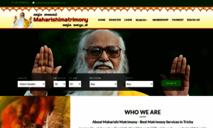 Maharishimatrimony.com thumbnail