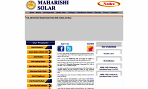 Maharishisolar.com thumbnail