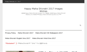 Mahashivratri2017.in thumbnail