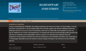 Maheshwari-industries.com thumbnail
