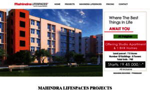 Mahindra-lifespace.com thumbnail