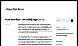 Mahjong-free-games.com thumbnail