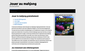 Mahjonggratuit.eu thumbnail