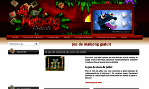 Mahjonggratuit.org thumbnail