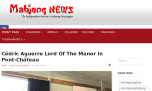 Mahjongnews.com thumbnail