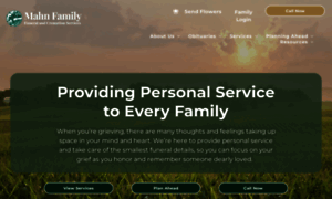 Mahnfamilyfuneralhome.com thumbnail