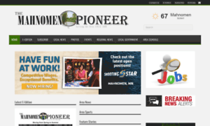 Mahnomenpioneer.com thumbnail