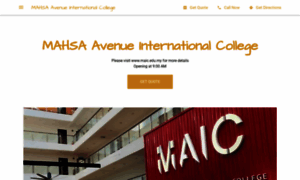 Mahsa-avenue-international-college.business.site thumbnail