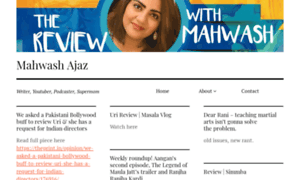 Mahwashajaz.com thumbnail