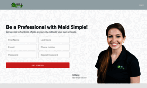 Maid-simple.groovehiring.com thumbnail