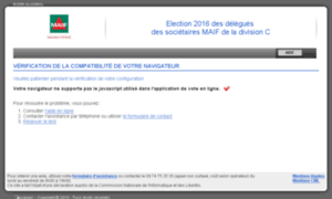 Maif-election.fr thumbnail