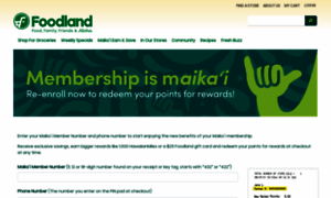 Maikai.foodland.com thumbnail