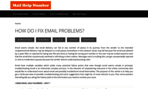 Mail-help-number.com thumbnail