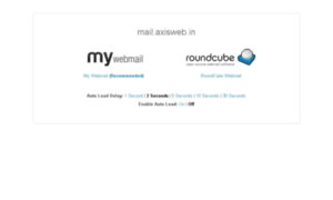 Mail.axisweb.in thumbnail