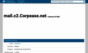 Mail.c2.corpease.net.ipaddress.com thumbnail