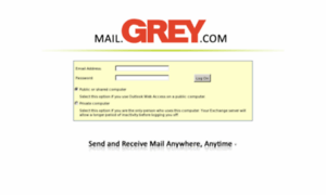 Mail.grey.com thumbnail