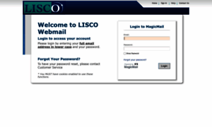 Mail.lisco.com thumbnail