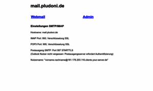 Mail.pludoni.de thumbnail