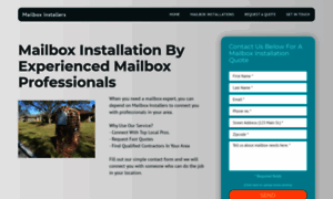 Mailboxinstallpros.com thumbnail